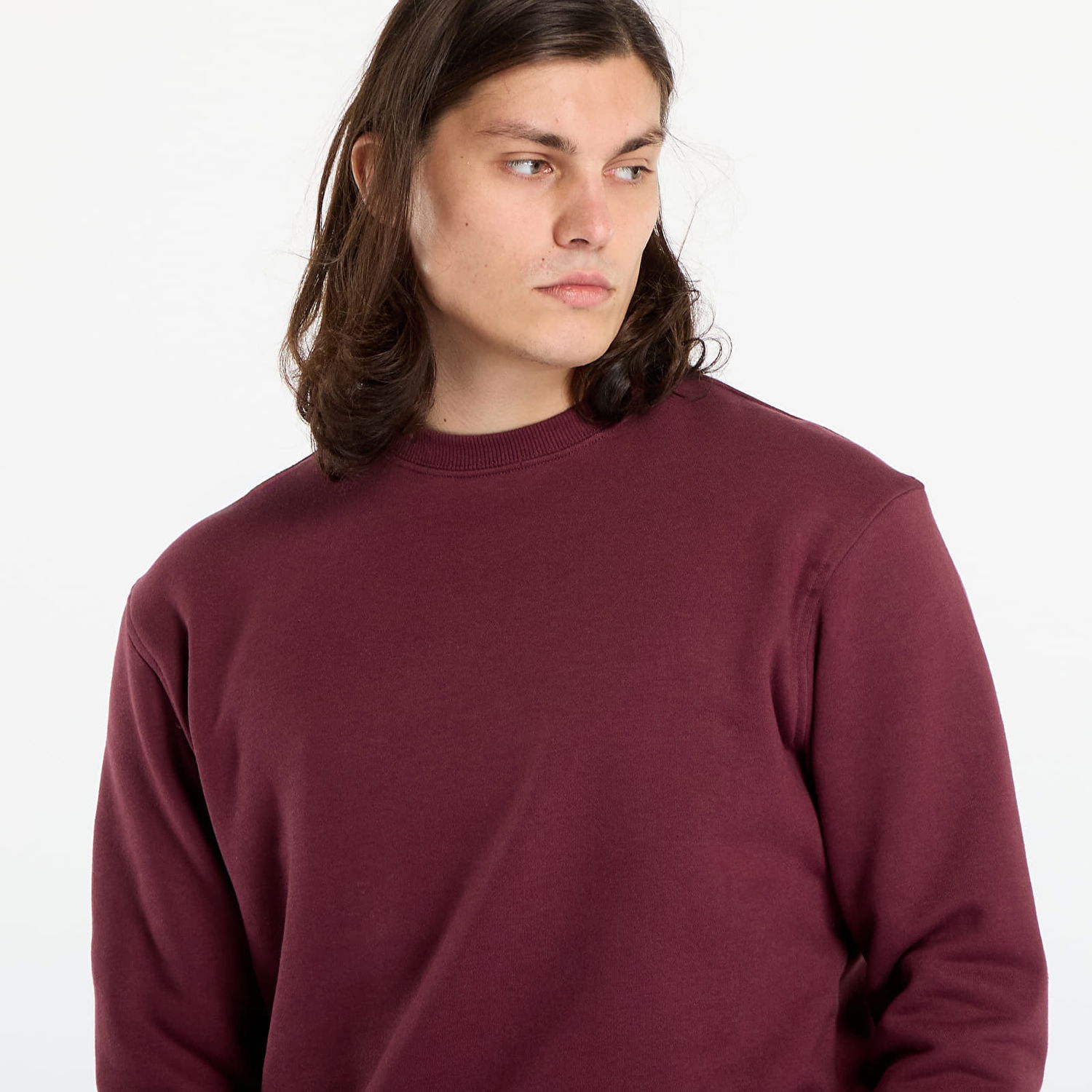 Mikina Urban Classics Sweatshirt Crewneck XL Vínová | TB014E-01151, 1