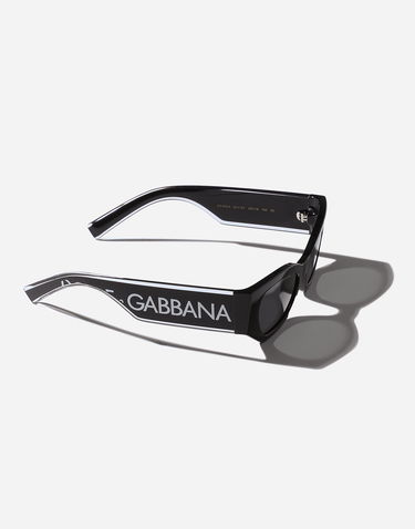 Slnečné okuliare Dolce & Gabbana Dolce & Gabbana DNA Logo Sunglasses Čierna | VG600KVN1879V000, 1