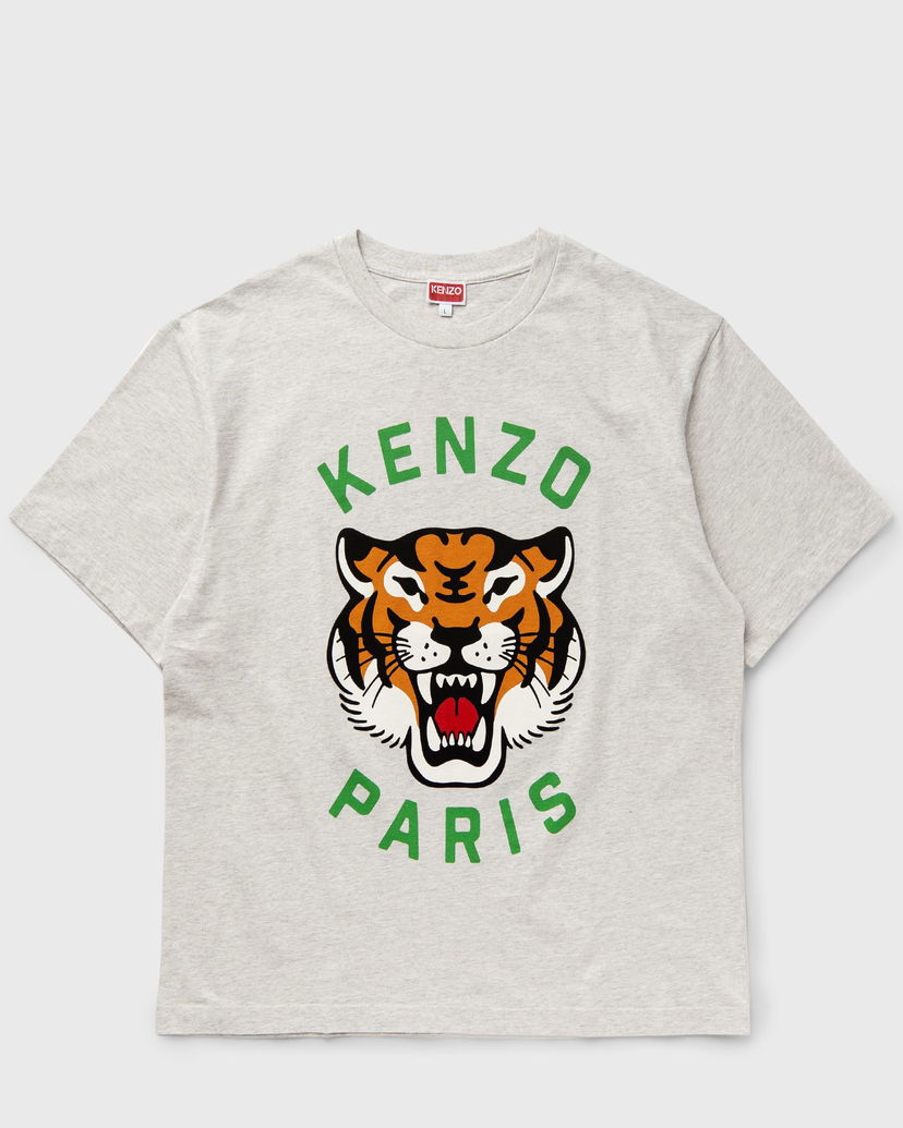 Tričko KENZO LUCKY TIGER OVERSIZE TEE Béžová | FE68TS0094SG.93A