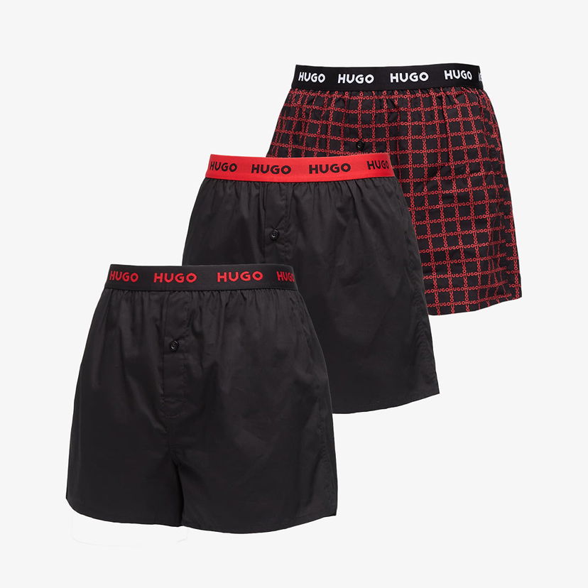 Boxerky BOSS Hugo Woven Boxer 3-Pack Multicolor Rôznofarebný | 50532565-962
