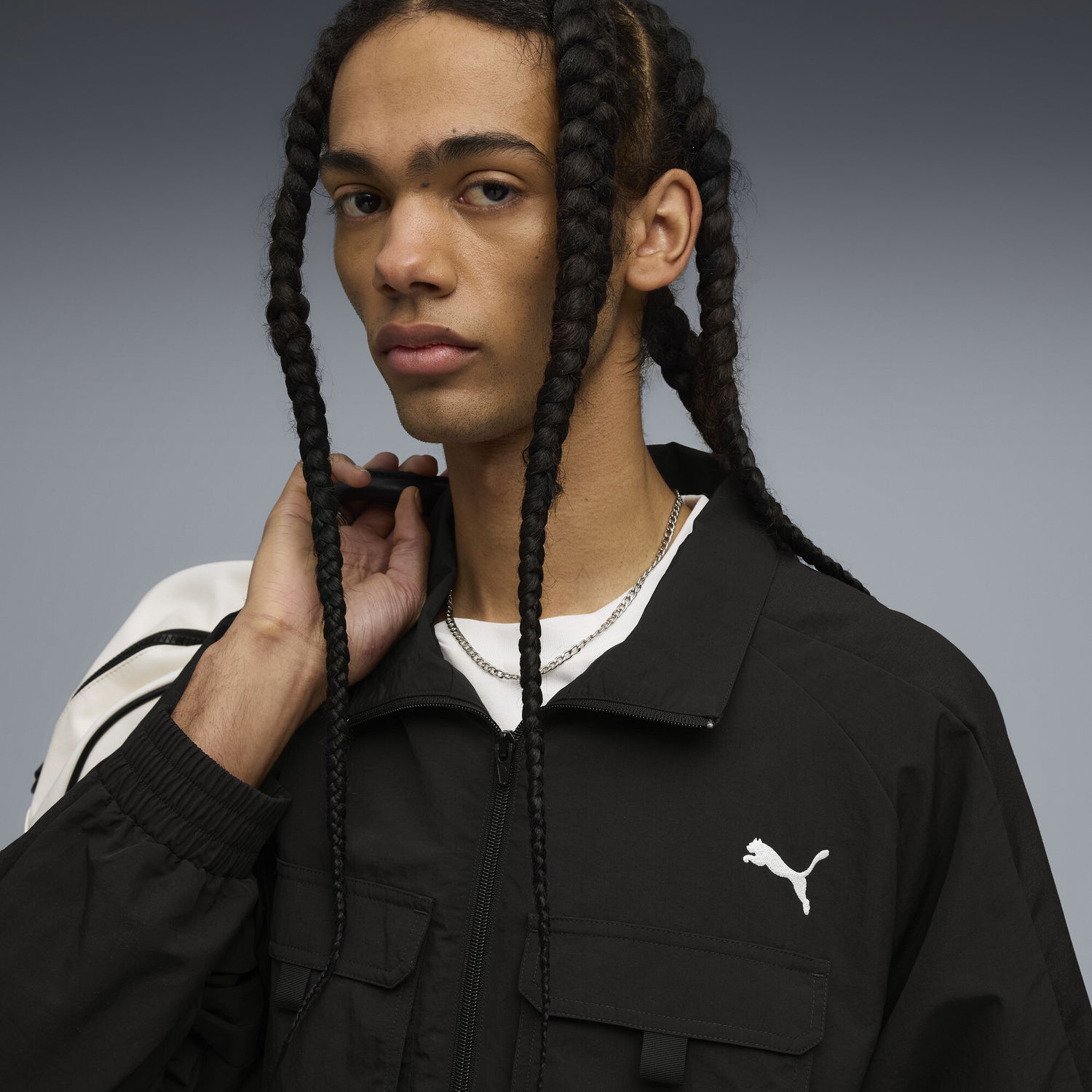 Bunda Puma Men's T7 Cargo Track Jacket Čierna | 632092_01, 1
