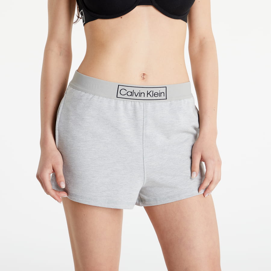 Pyžamo CALVIN KLEIN Sleep Short Šedá | QS6799E-P7A, 0