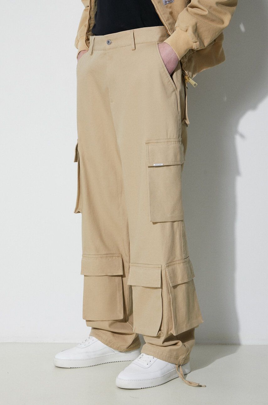 Cargo nohavice Represent Clo Cargo Pants Baggy Béžová | MLM521.494, 0