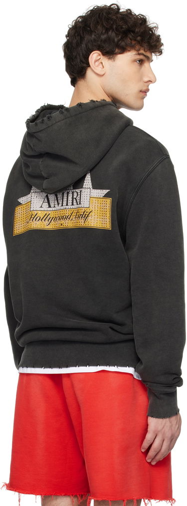 Mikina AMIRI AMIRI Vintage Crystal Star Hoodie Čierna | AMJYHD1095, 2