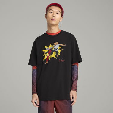Tričko Puma PUMA x ARIES Graphic T-Shirt Čierna | 629495_01, 0