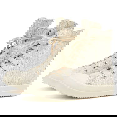 Tenisky a topánky Rick Owens Rick Owens DRKSHDW Denim Leather High-Top 36 Biela | DS01E3800-SMMC-1111, 2