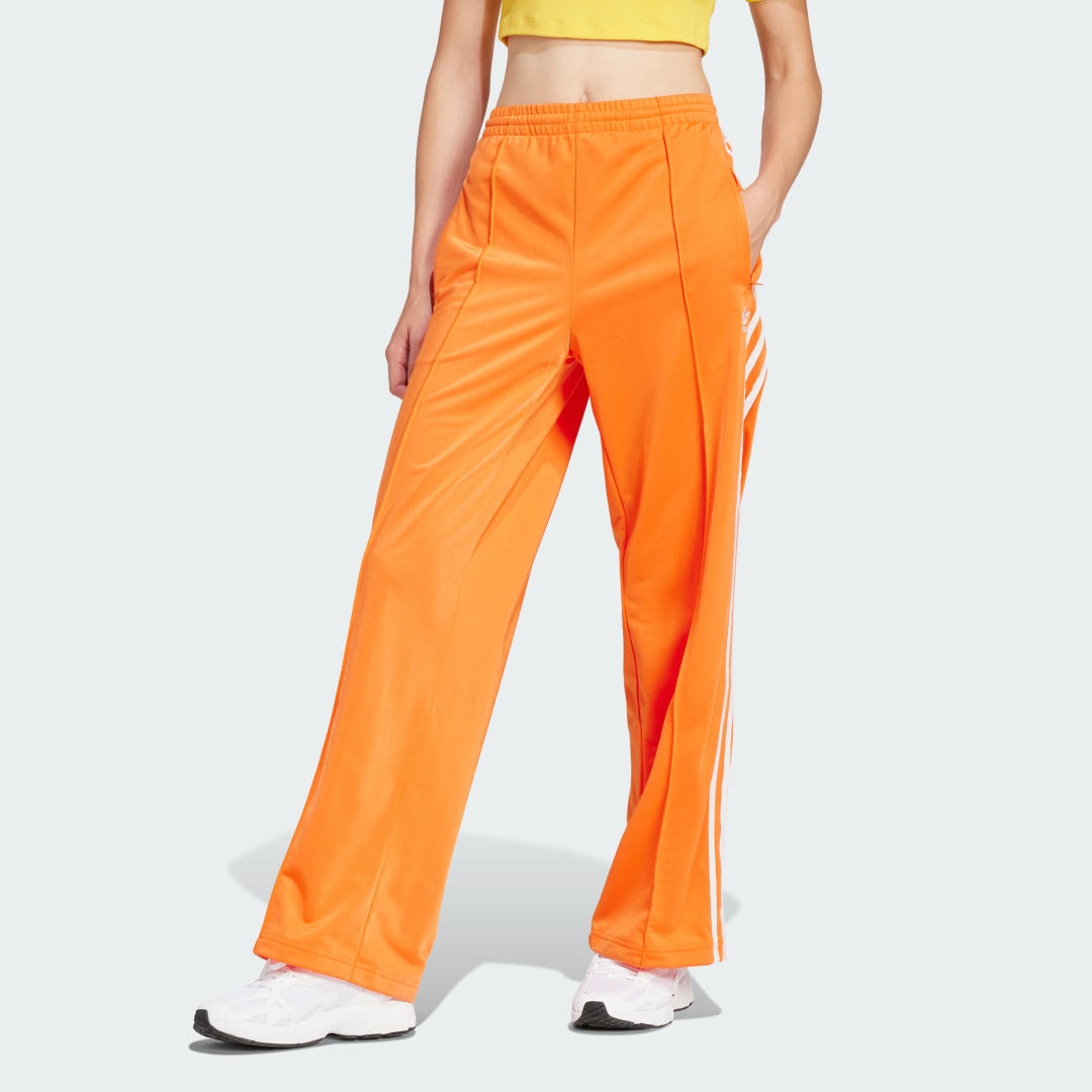 Nohavice adidas Originals Adicolor Classics Firebird Loose Oranžová | IP0640, 1
