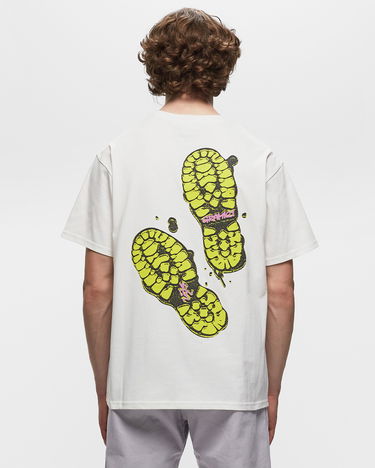 Tričko GRAMICCI FOOTPRINTS TEE Biela | G3FU-T071-WHITE, 1