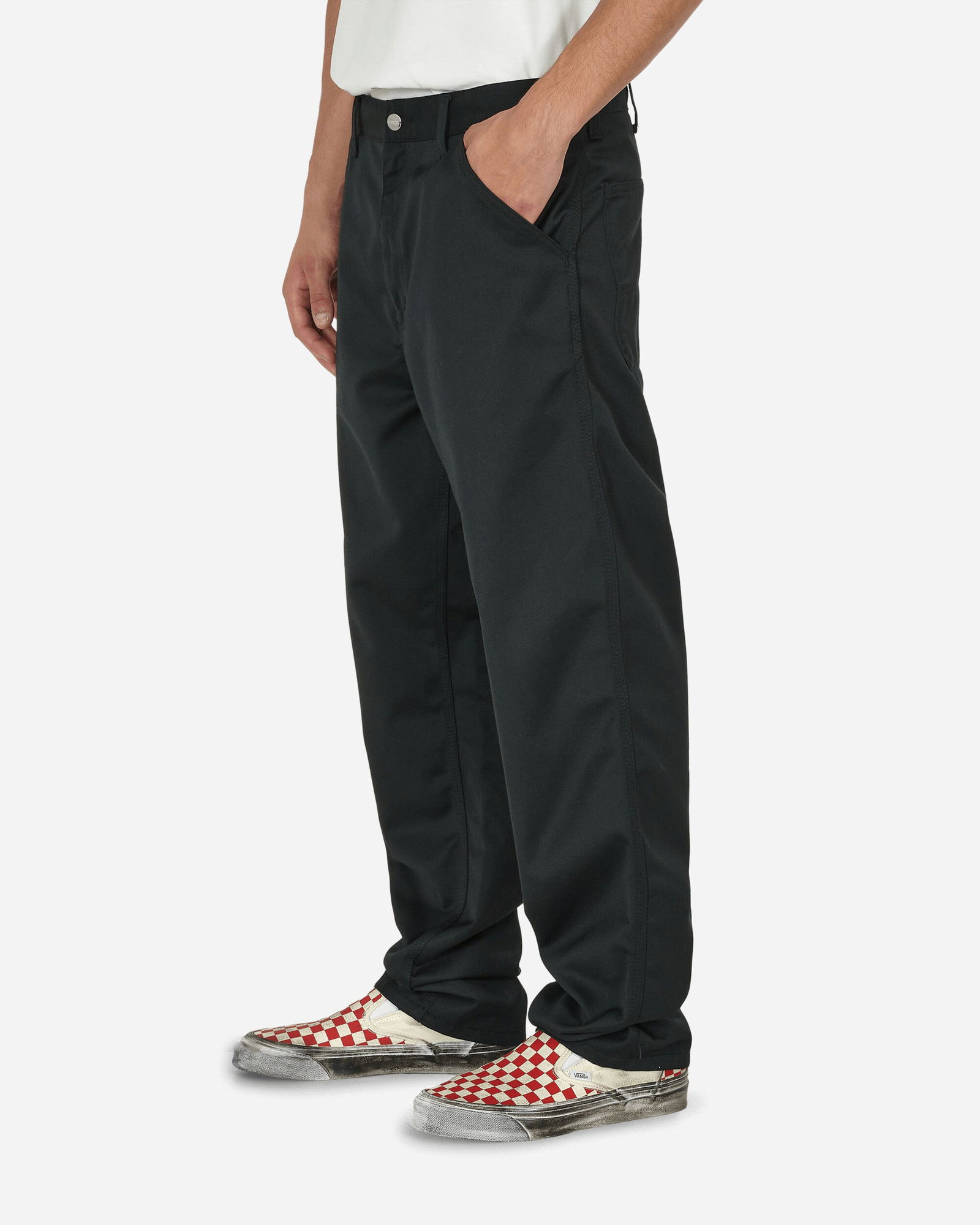 Simple Pant Black (Rinsed)