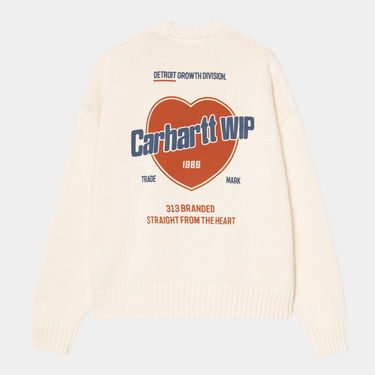 Sveter Carhartt WIP Carhartt WIP Growth Sweater Biela | I036732_4, 1