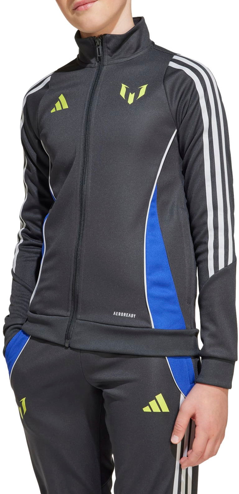 Súprava adidas Performance Messi Kids Tracksuit Šedá | JI5454, 1