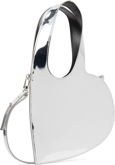 Taška cez rameno Coperni Coperni Mirrored Baby Heart Crossbody Bag Metalická | COPBA93F6005, 2