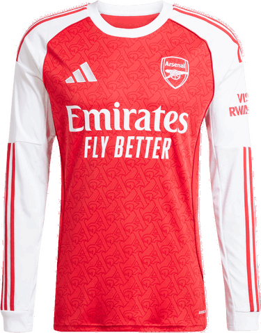 Dres adidas Originals Arsenal FC Home Jersey Long Sleeve 2025/26 Červená | ji9536, 0