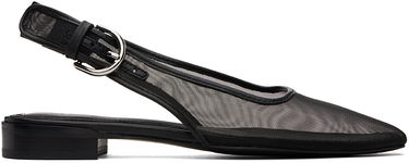 Oblečenie rag & bone rag & bone Astra Slingback Ballerina Flats Čierna | WFF24PF028MS28, 0
