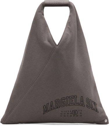 Tote bag Maison Margiela MM6 Maison Margiela Sweat Varsity Print Small Tote Šedá | S54WD0043 P7261, 0