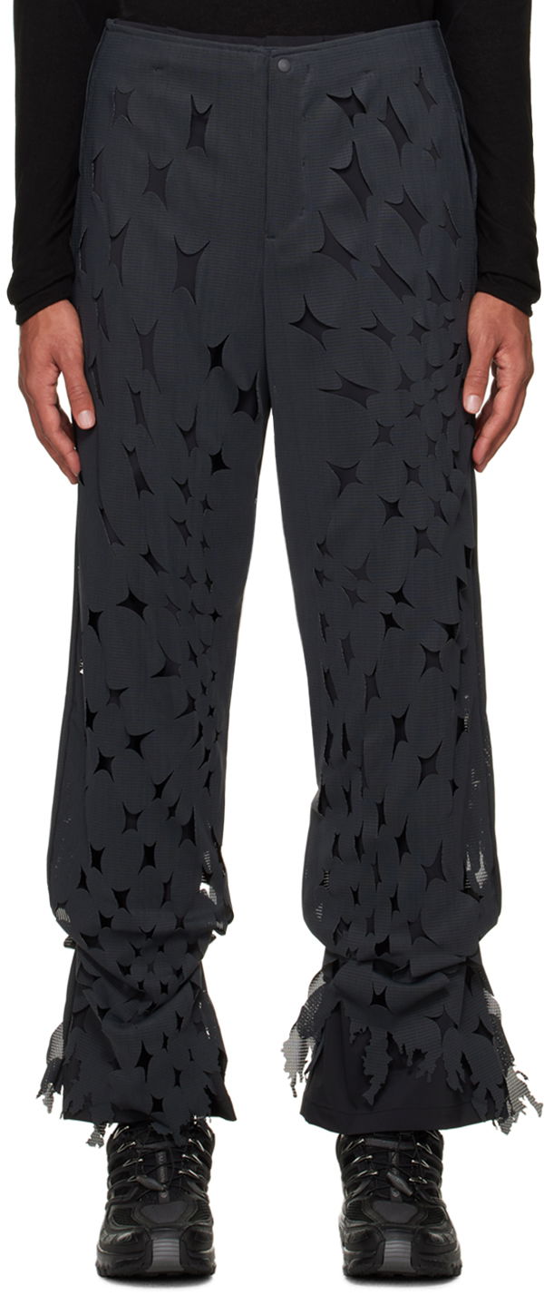 Cutout Double Layered Trousers