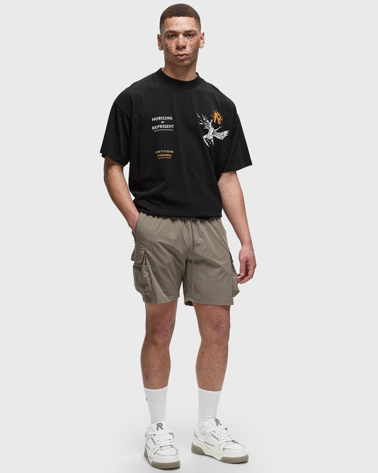 Šortky Represent Clo Represent 247 SHORTS Béžová | M09048-38, 1