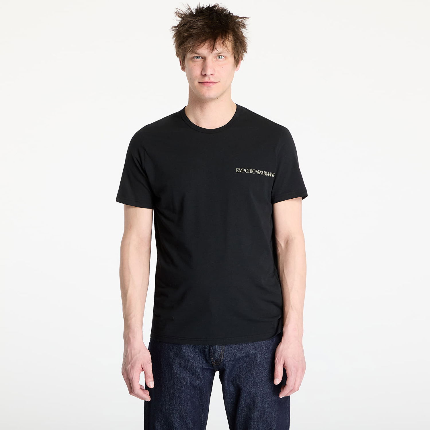 Tričko Emporio Armani EA7 Emporio Armani 2-Pack Crew Neck T-Shirt Čierna | EM000391AF10779MC005, 0