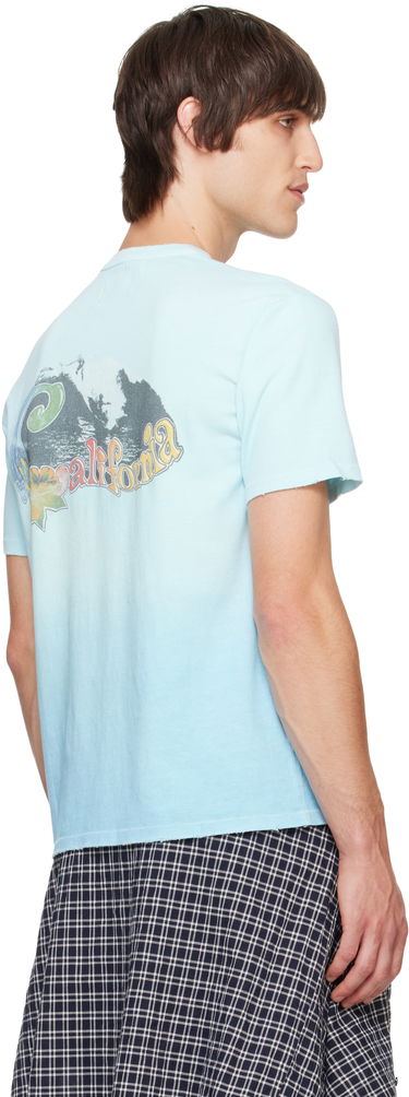 Tričko ERL ERL California Wave Graphic T-Shirt Modrá | ERL09T002, 2