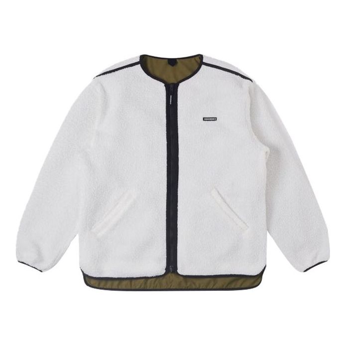 Sveter Converse Sherpa Transitional Jacket Biela | 10025263-A02