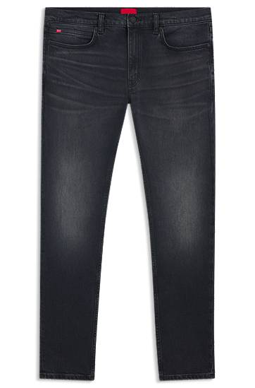 Džínsy BOSS Extra-slim-fit jeans in stretch denim Čierna | 50555175, 0