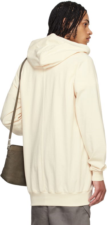 Mikina Rick Owens Rick Owens Heavy Jersey Hoodie Béžová | RU01E5282 BA, 2