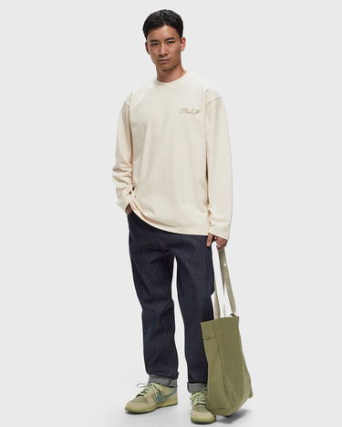 Tričko ØLÅF STUDIO TEE LS Biela | M180105-WHITE, 1
