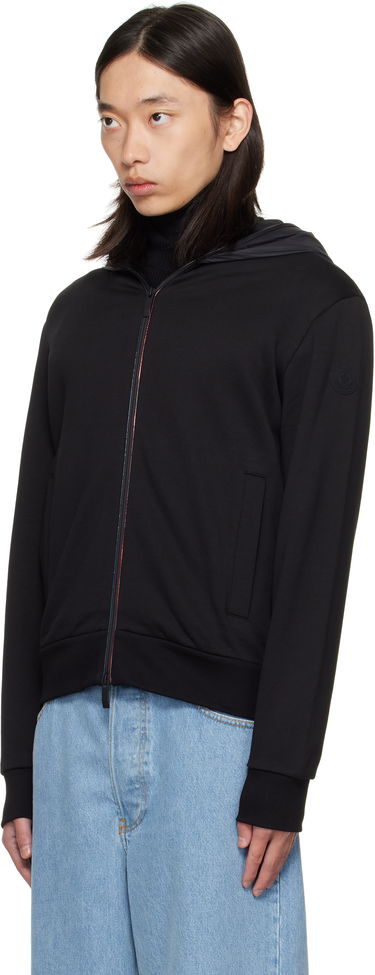 Bunda Moncler Moncler Zip Up Cardigan Jacket Čierna | K20918G0001389AZY, 3