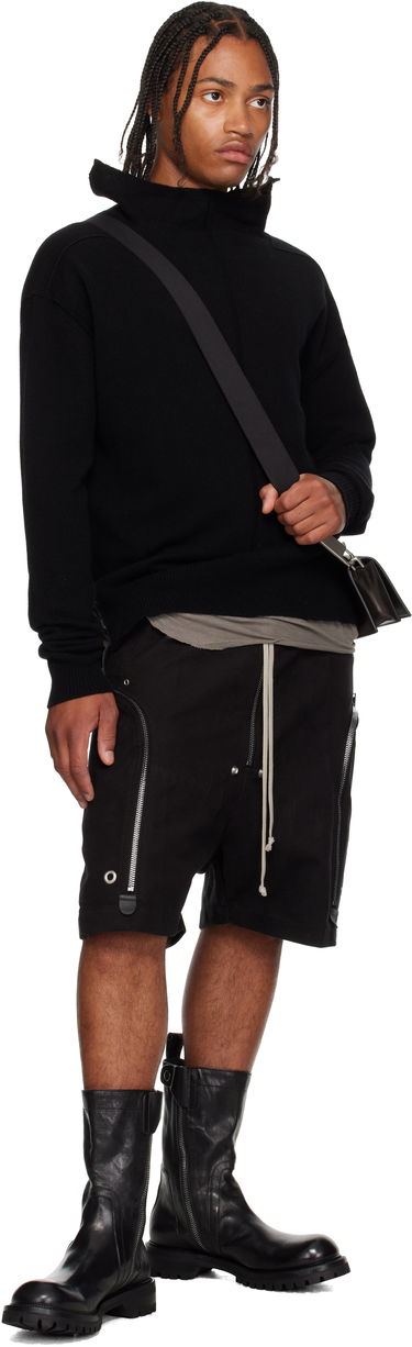 Kabelka Rick Owens Rick Owens Griffin Baguette Bag Čierna | RA02E0742 LCAWEH, 3