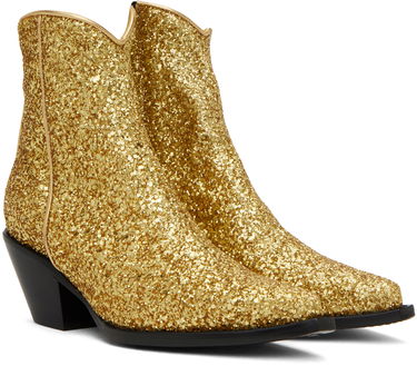 Bunda R13 R13 Skinny Ankle Cowboy Boots Žltá | R13S046-S109A, 3