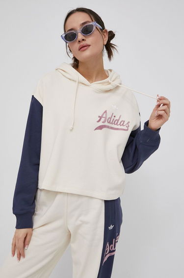 Mikina adidas Originals Hoodie Béžová | HD9782, 0