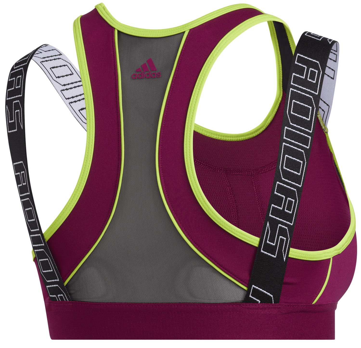 Podprsenka adidas Originals Don't Rest Sports Bra Vínová | ft3154, 1