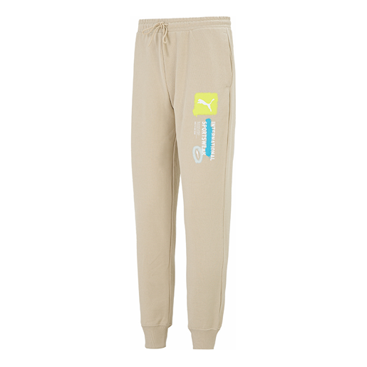 Tepláky Puma Logo International Sportswear Pants Béžová | 536306-64