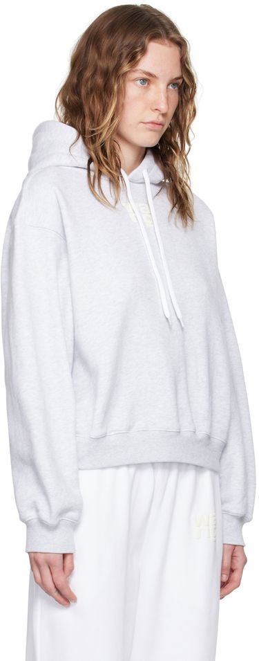 Mikina Alexander Wang Puff Logo Cropped Hoodie Čierna | 4CC3242101, 4