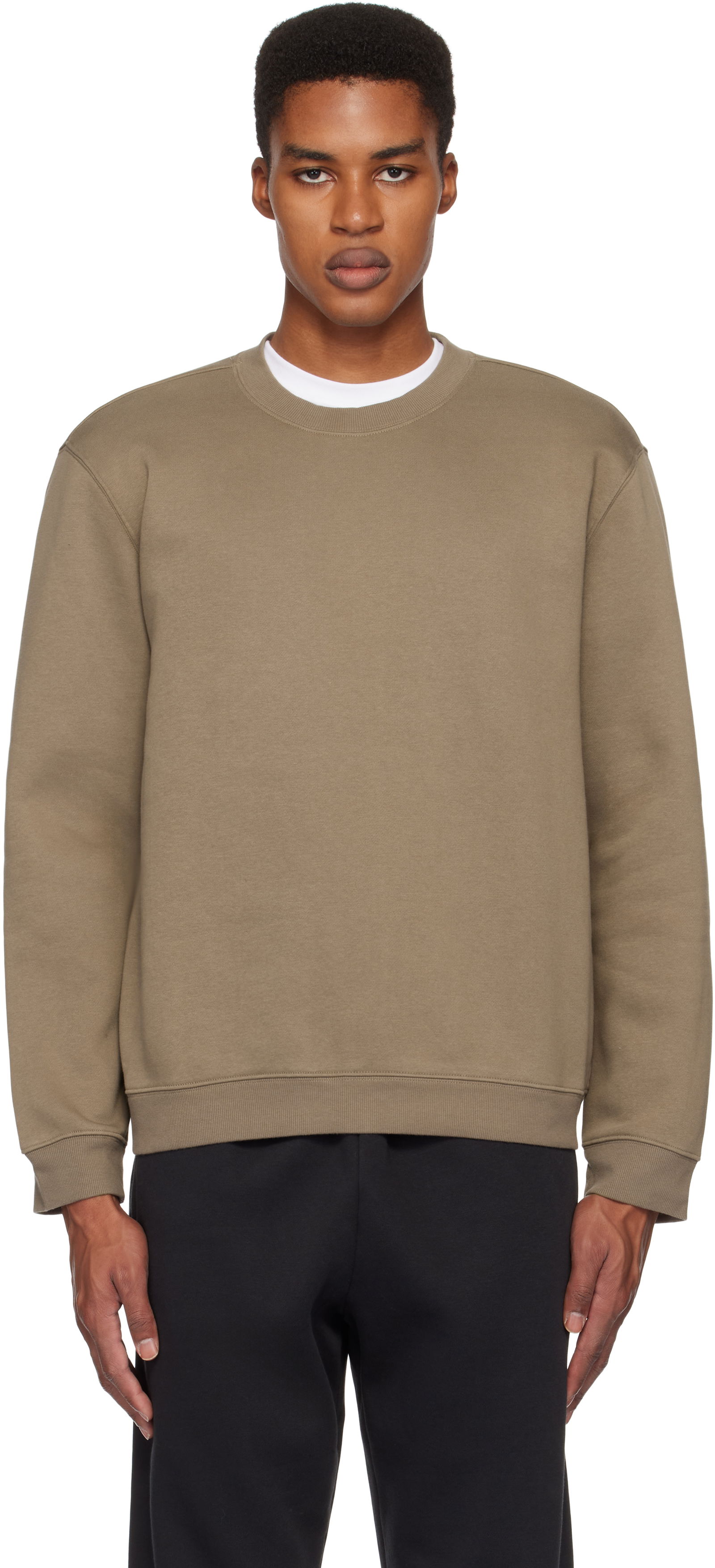 SKIMS Fleece Lounge Crewneck Sweatshirt