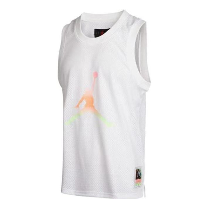 Tielko Jordan Sport DNA HBR Jersey Biela | DQ5867-100
