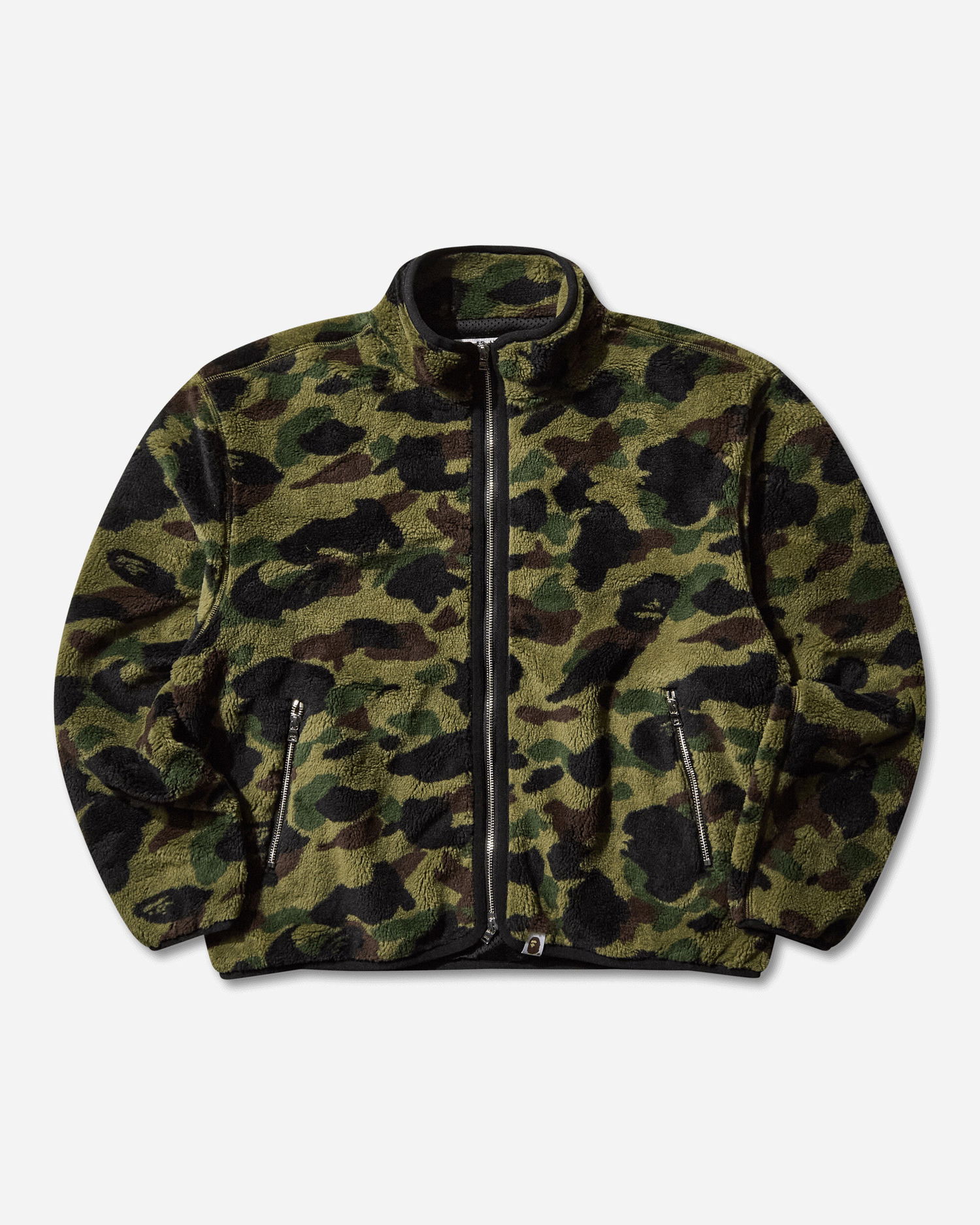Bunda BAPE 1st Camo Fleece Jacket Rôznofarebný | 1L80140009 GREEN, 1