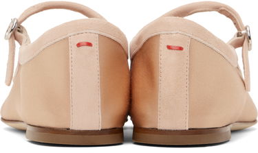 Doplnky Aeyde Aeyde Uma Satin Toe-Cap Ballerina Flats Ružová | A11-FL-RKLS08FL169-SS25-960-067, 1