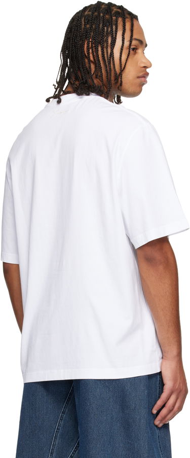 Tričko Jacquemus JACQUEMUS Embroidered J MC T-shirt Biela | 25HTSM00566AJ00068, 2