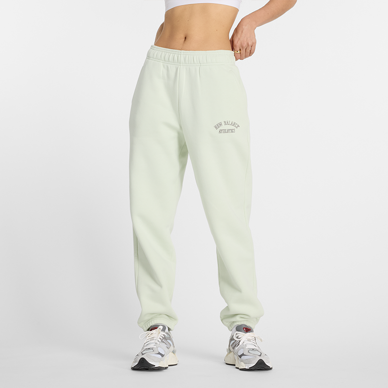 Tepláky New Balance WP43500NUM Sweatpants Zelené | NBWP43500NUM, 0