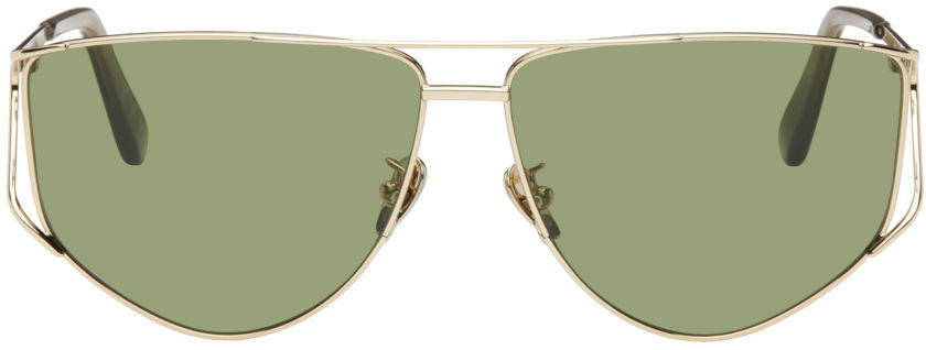Slnečné okuliare RETROSUPERFUTURE Premio Sunglasses "Gold" Metalická | A39, 0