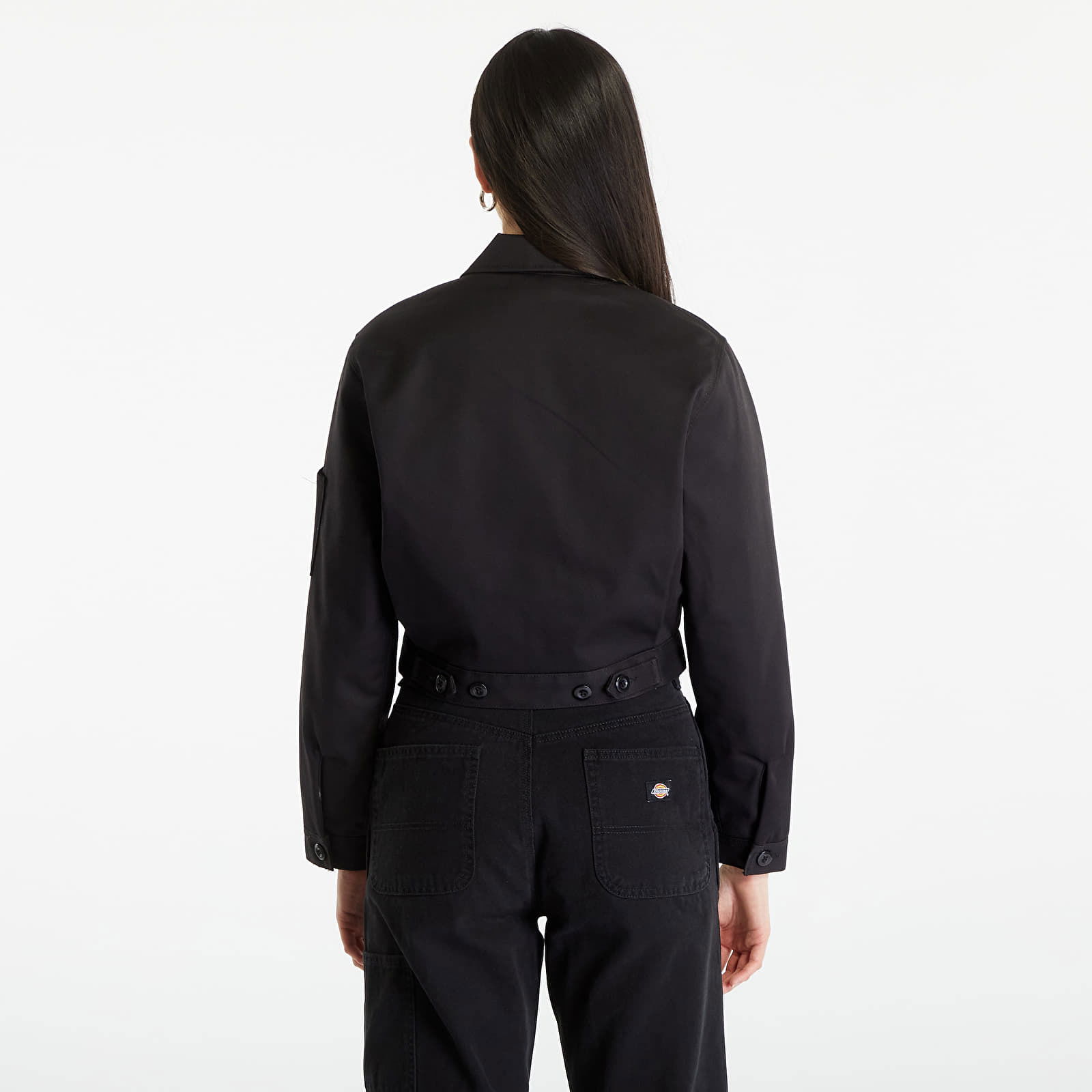 Lined Eisenhower Cropped Rec Jacket