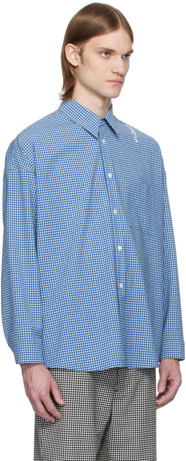 Košeľa Marni Marni Checked Wool Shirt Béžová | CUMU0061S5 UTP787, 4