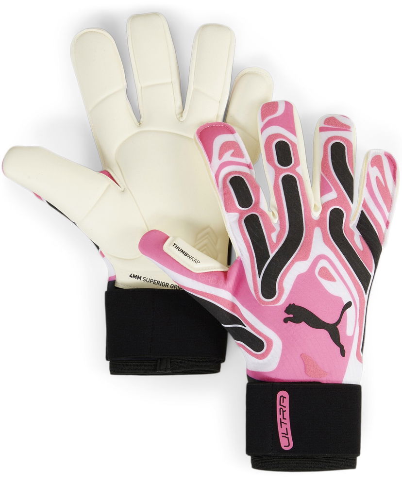 Rukavice Puma ULTRA Ultimate Hybrid Goalkeeper Gloves with 4MM Superior Grip Rôznofarebný | 041858-08