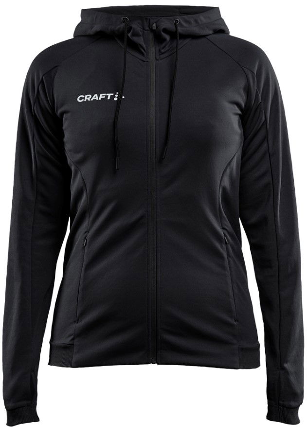 Mikina Craft Evolve Full-Zip Hooded Training Jacket Čierna | 1910158-999000, 0