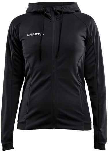 Mikina Craft Evolve Full-Zip Hooded Training Jacket Čierna | 1910158-999000, 0
