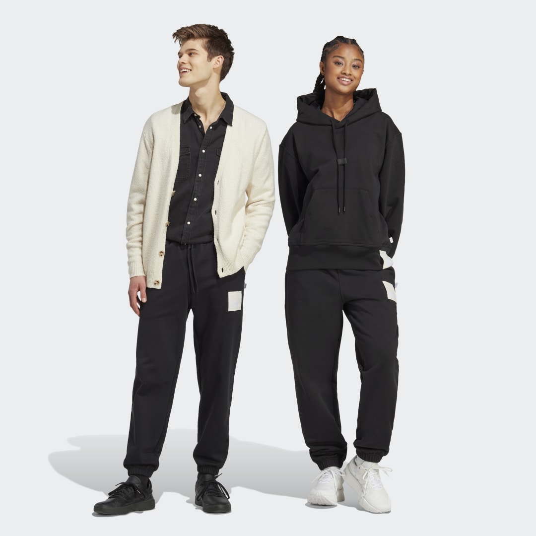 Tepláky adidas Originals Lounge Heavy French Terry Pants Čierna | IC4079, 0