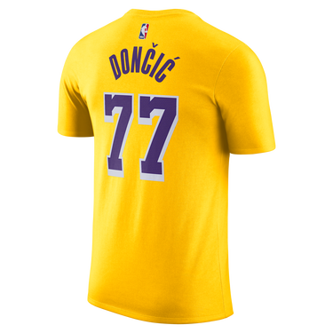Tričko Nike Los Angeles Lakers NBA Essential T-Shirt Žltá | dr6380-733, 3