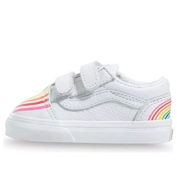 Tenisky a topánky Vans Flour Shop x Old Skool V Biela | VN0A38JN2N7