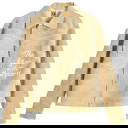 Suede Leather Jacket With Embroidery by Human Made